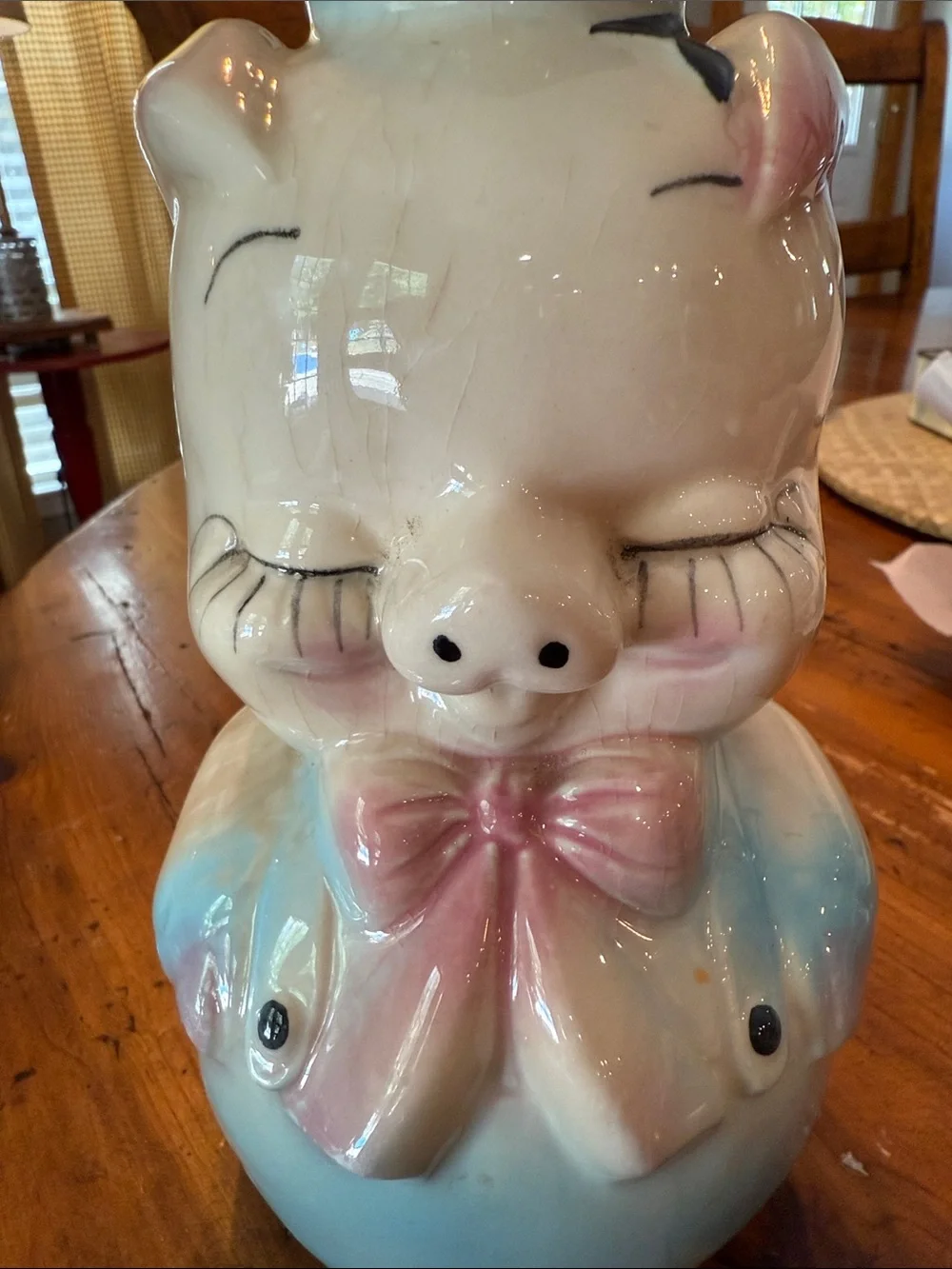 Leeds Hull Vintage Pig Decanter